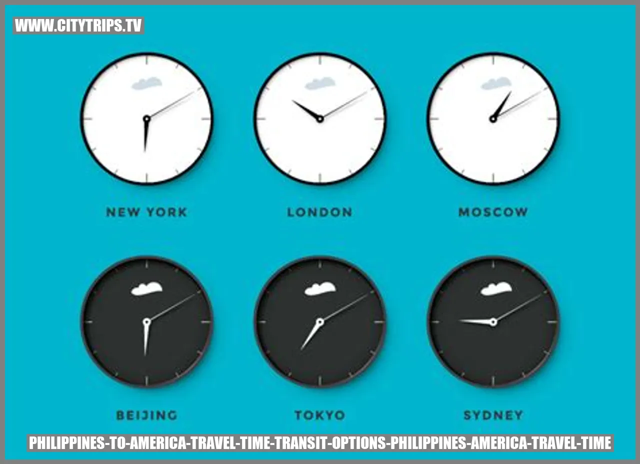 Philippines to America Travel Time - Transit Options